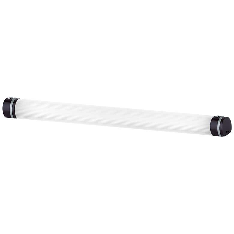 Image 1 360 Lighting Magana 24" Wide Mahogany Finish Vanity Bath Light Bar