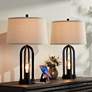 2_360 Lighting Marcel 24 1/4" LED Night Light USB Table Lamps Set of 2