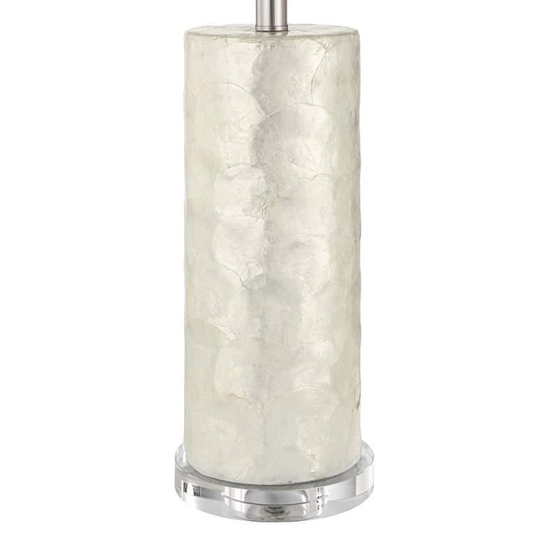 Image 6 360 Lighting Marcus 27 1/2" High Textured White Cylinder Table Lamp more views