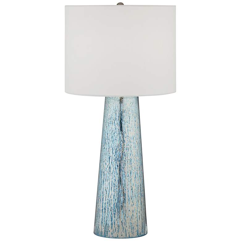 Image 2 360 Lighting Marcus 30 inch High Mercury Glass Tapered Column Table Lamp