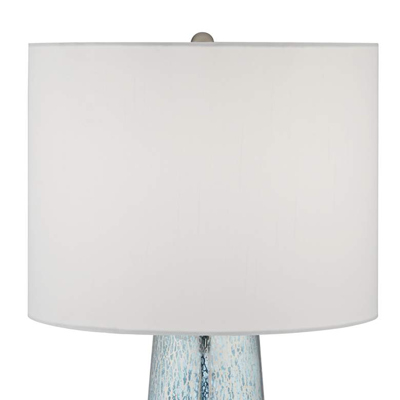 Image 4 360 Lighting Marcus 30 inch High Mercury Glass Tapered Column Table Lamp more views