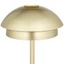 360 Lighting Marlon 22" High Gold Dome Modern Mushroom Table Lamp in scene
