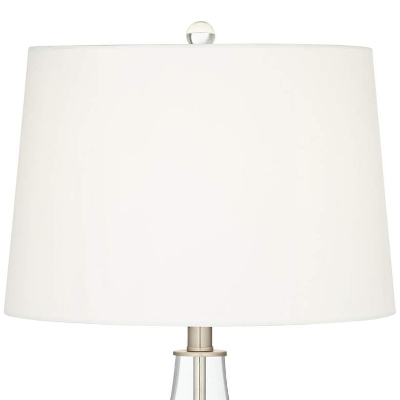 Image 3 360 Lighting Marnie 27 3/4" Blue Art Glass Table Lamps Set of 2 more views