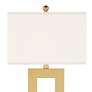 Thumbnail3 of 360 Lighting Marshall Modern Luxe Gold Open Rectangle Table Lamps Set of 2 more views