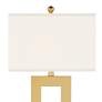 360 Lighting Marshall Modern Luxe Gold Open Rectangle Table Lamps Set of 2