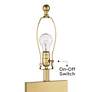 Thumbnail4 of 360 Lighting Marshall Modern Luxe Gold Open Rectangle Table Lamps Set of 2 more views