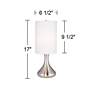 360 Lighting Melmore 17" High Modern Droplet Table Lamps Set of 2