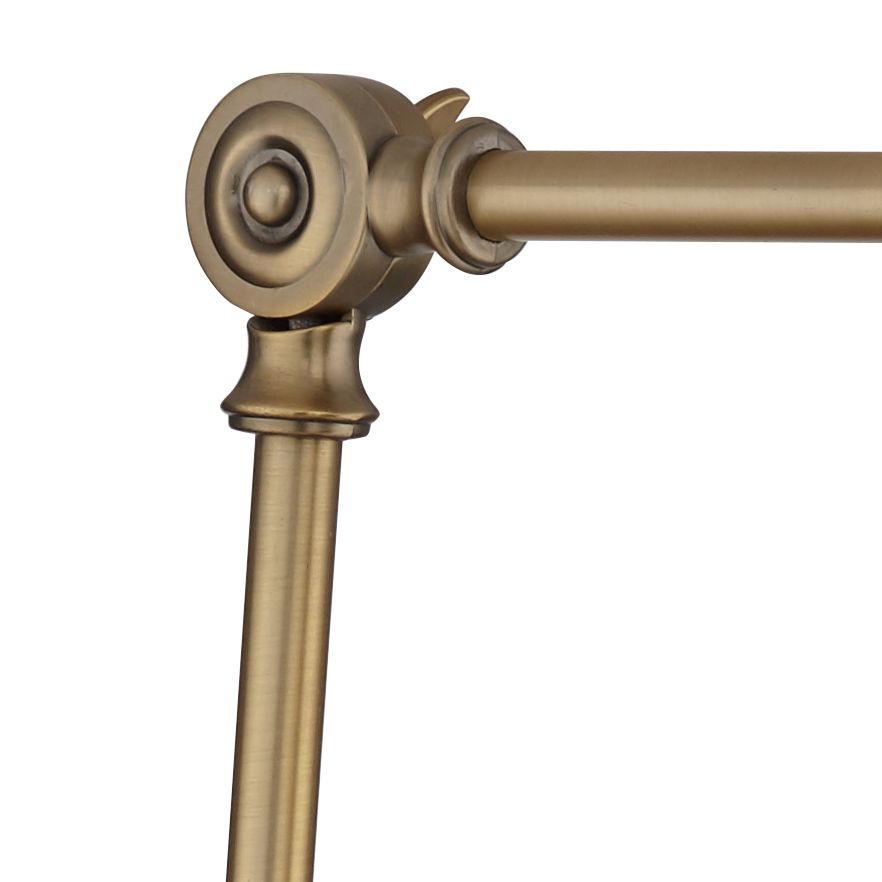 Image 4 360 Lighting Mendes Aged Brass Adjustable Down-Light Hardwire Wall Lamp more views