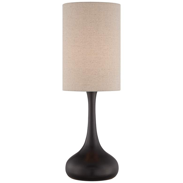 Image 2 360 Lighting Moderne Droplet 24 1/2" Bronze Modern Table Lamp