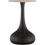 3_360 Lighting Moderne Droplet 24 1/2" Bronze Modern Table Lamp more views