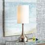 Thumbnail2 of 360 Lighting Moderne Droplet 24 1/2" Brushed Nickel Modern Table Lamp