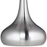 360 Lighting Moderne Droplet 24 1/2" Brushed Nickel Modern Table Lamp in scene