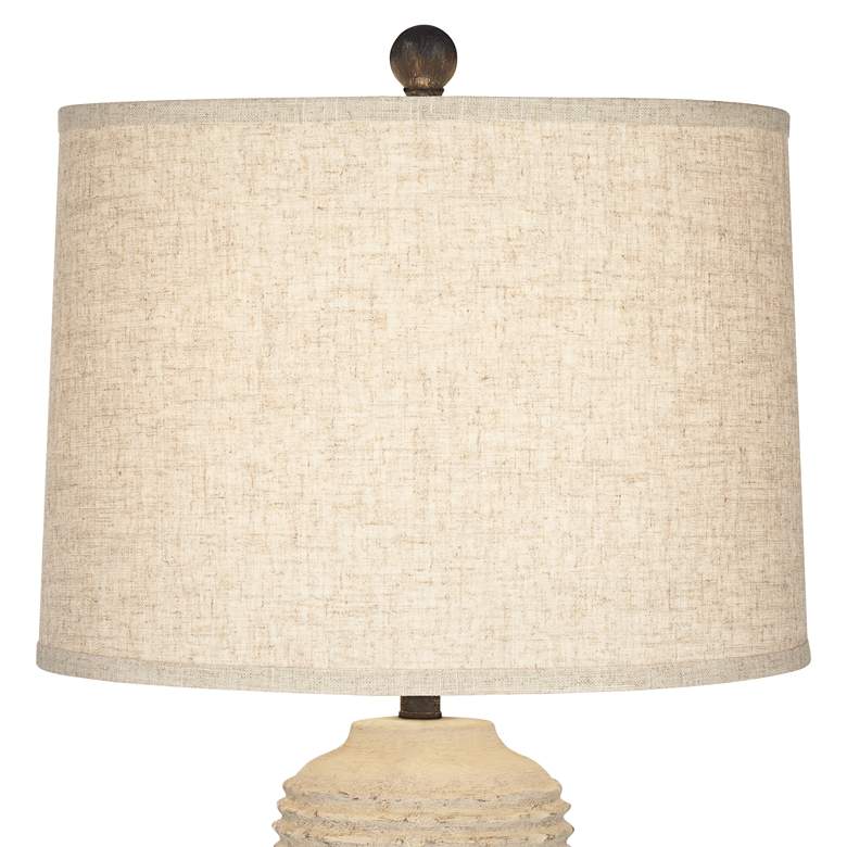 Image 4 360 Lighting Mora 31" Rustic Coastal Tall Jar Table Lamp more views