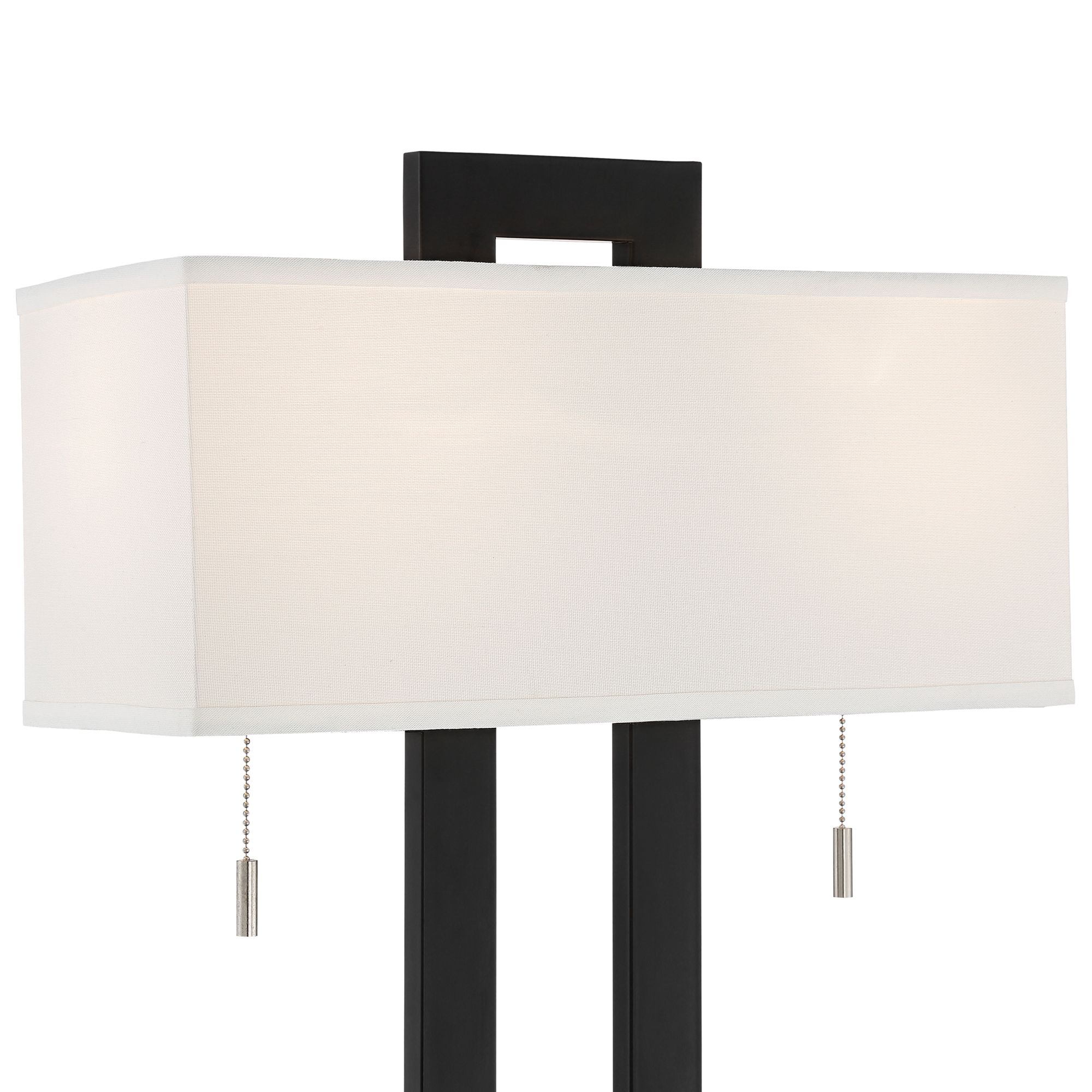 Watch A Video About the 360 Lighting Neil Open Rectangular USB Table Lamp