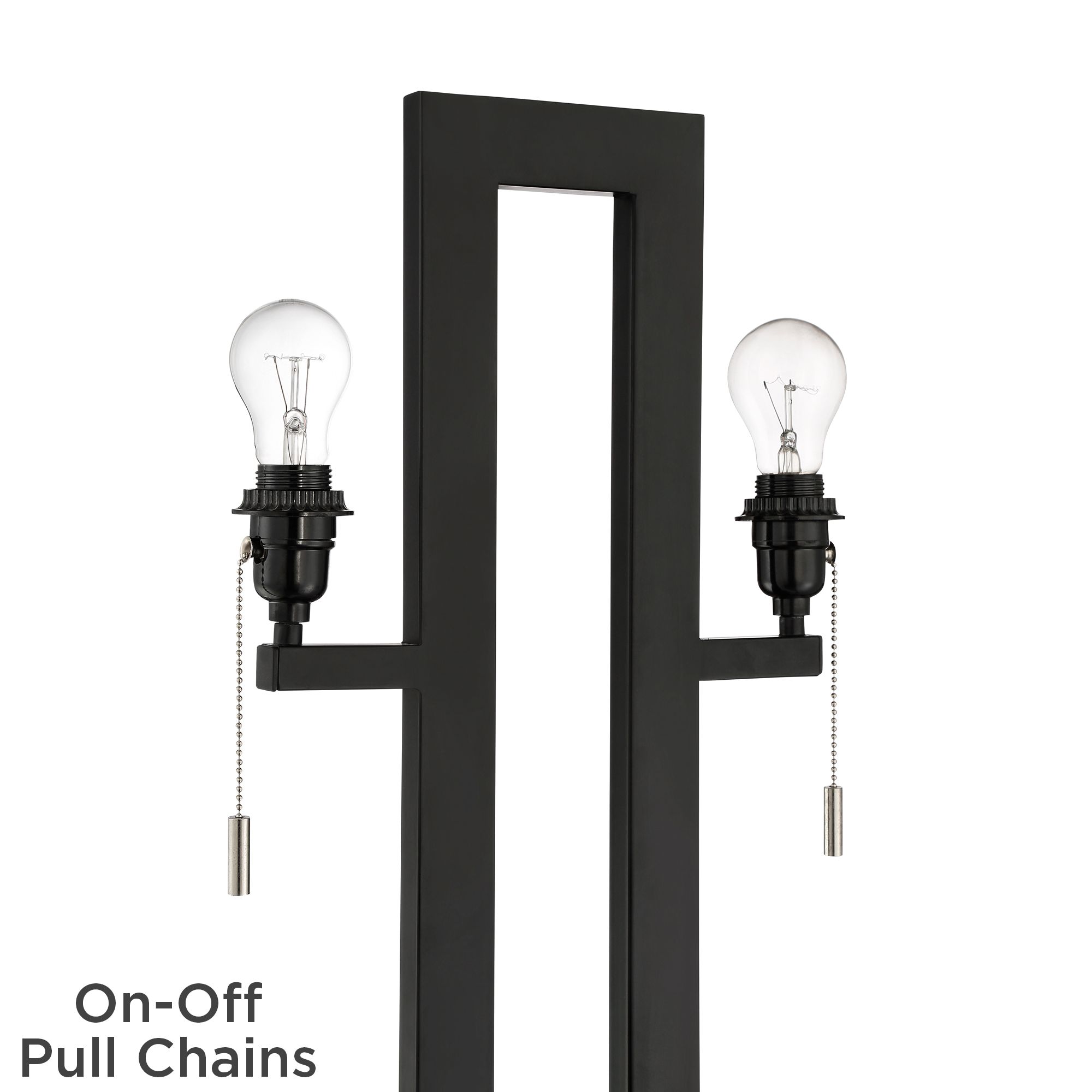 Watch A Video About the 360 Lighting Neil Open Rectangular USB Table Lamp