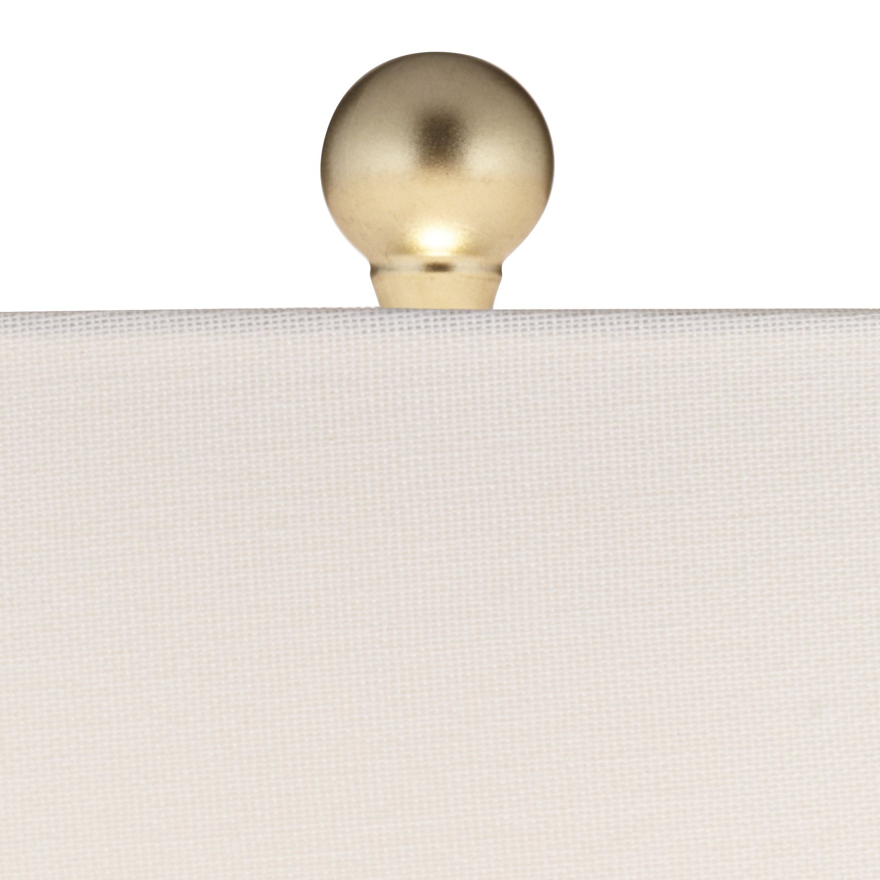 360 Lighting Nesbit 25" Gold White Ceramic USB Table Lamps Set of 2