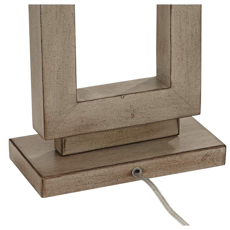 Image 7 360 Lighting Nigel Open Window 30" Sand Finish Modern Table Lamp more views