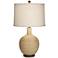 360 Lighting Nove 29" High Grooved Lines Modern Table Lamp