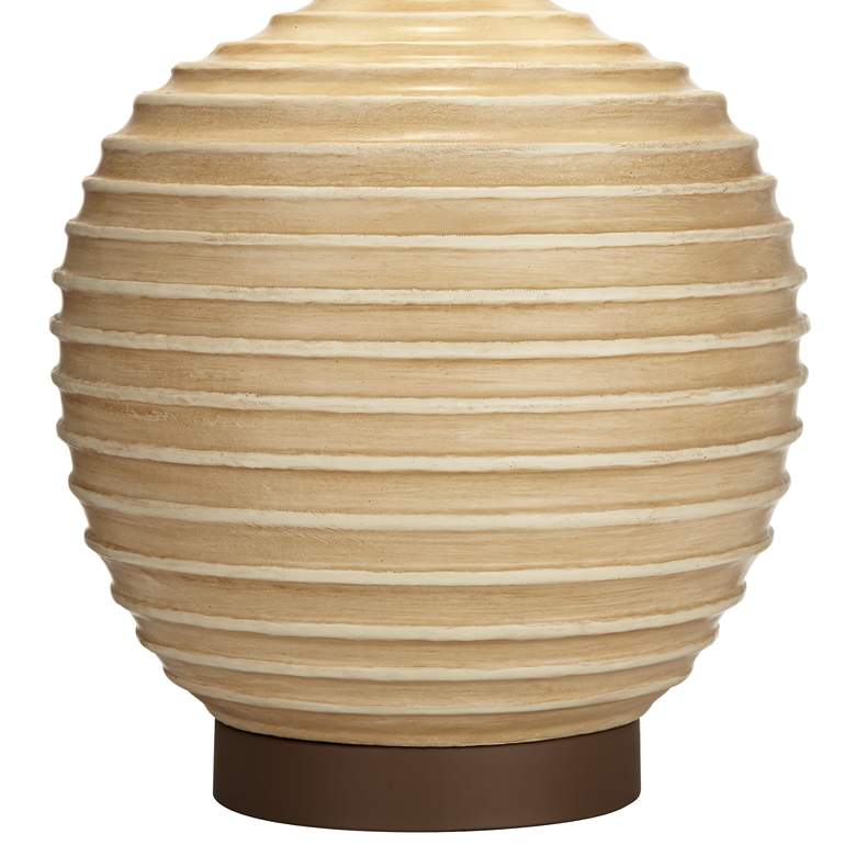 Image 5 360 Lighting Nove 29" High Grooved Lines Modern Table Lamp more views