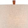 3_360 Lighting Omar 28 3/4" Faux Wood Modern Hourglass Lamps Set of 2 more views