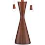 5_360 Lighting Omar 28 3/4" Faux Wood Modern Hourglass Lamps Set of 2 more views