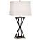 360 Lighting Opus 30" High Oil-Rubbed Bronze Open Concave Table Lamp