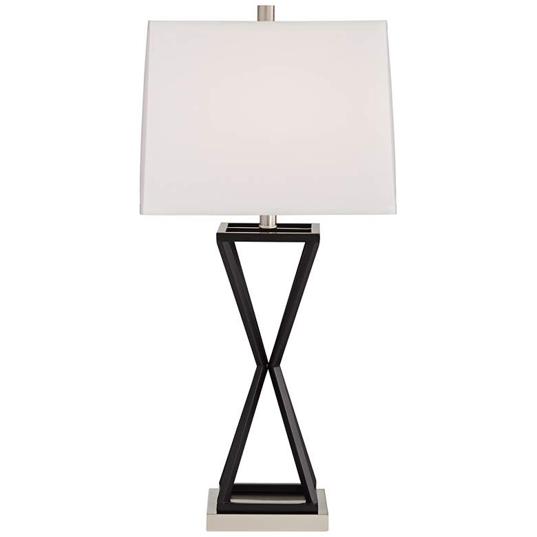 Image 7 360 Lighting Opus 30" High Oil-Rubbed Bronze Open Concave Table Lamp more views