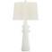 360 Lighting Orita 31" White Finish Modern Table Lamp