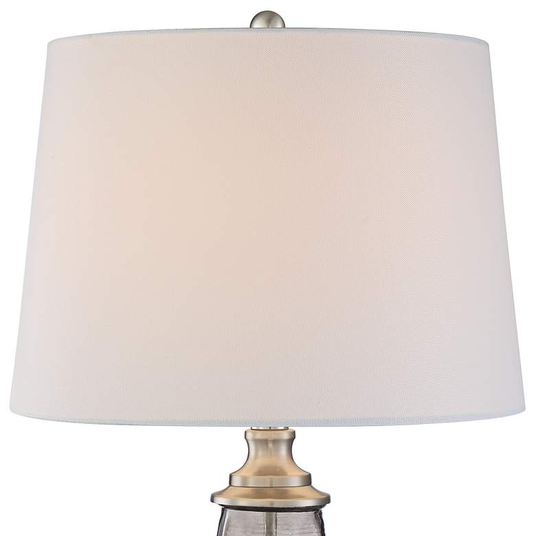 Image 3 360 Lighting Palmer 28" High Ribbed Glass Modern Table Lamp more views