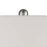 3_360 Lighting Patrick 26 1/4" Gray White Ceramic Lamp with USB Dimmer more views
