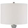 4_360 Lighting Patrick 26 1/4" Gray White Ceramic Lamp with USB Dimmer more views