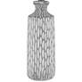 6_360 Lighting Patrick 26 1/4" Gray White Ceramic Lamp with USB Dimmer more views