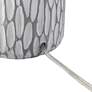 7_360 Lighting Patrick 26 1/4" Gray White Ceramic Lamp with USB Dimmer more views