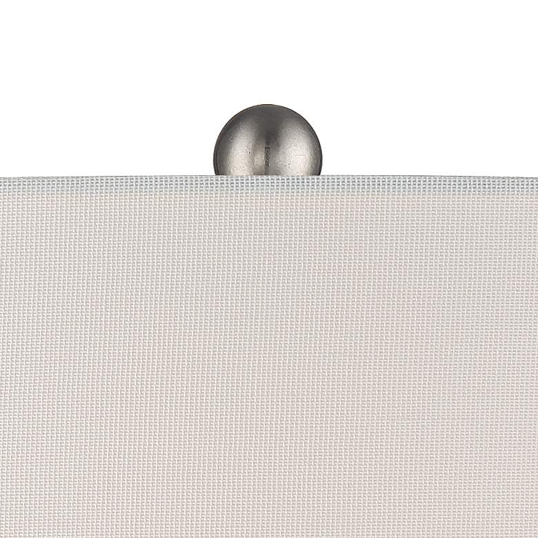 Image 3 360 Lighting Patrick Gray and White-Washed Ceramic Table Lamp with Dimmer more views
