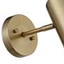 4_360 Lighting Patt 7" High Brass Modern Wall Sconce more views