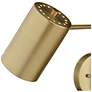 3_360 Lighting Patt Brushed Brass Swing Arm Plug-In Wall Lamps Set of 2 more views