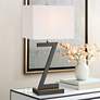 1_360 Lighting Pellana 26" Z-Base Table Lamp with USBs and Power Outlet