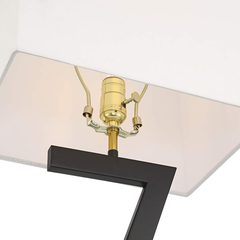 Image 4 360 Lighting Pellana 26" Z-Base Table Lamp with USBs and Power Outlet more views