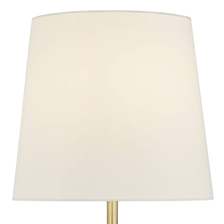 Image 3 360 Lighting Phoebe 28 1/2" Luxe Gold and Marble Buffet Lamps Set of 2 more views
