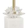 5_360 Lighting Phoebe 28 1/2" Luxe Gold and Marble Buffet Lamps Set of 2 more views
