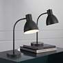 1_360 Lighting Piper Adjustable Gooseneck Black USB Desk Lamps Set of 2
