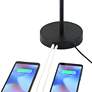 4_360 Lighting Piper Adjustable Gooseneck Black USB Desk Lamps Set of 2 more views
