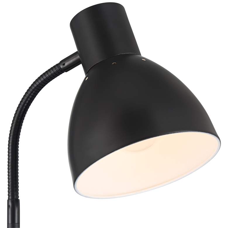 Image 7 360 Lighting Piper Adjustable Gooseneck Black USB Desk Lamps Set of 2 more views