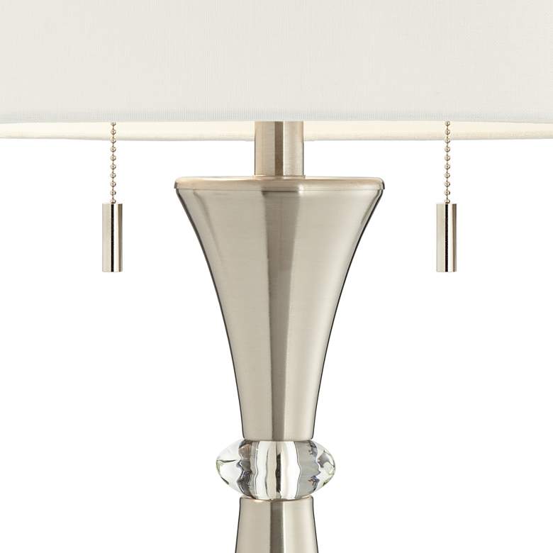 Image 3 360 Lighting Rachel Concave Column Lamps Set of 2 with Table Top Dimmers more views