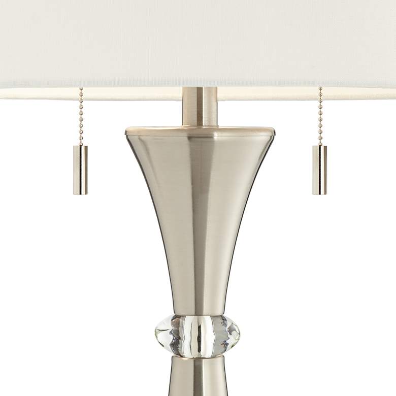 Image 4 360 Lighting Rachel Concave Column Lamps Set of 2 with Table Top Dimmers more views