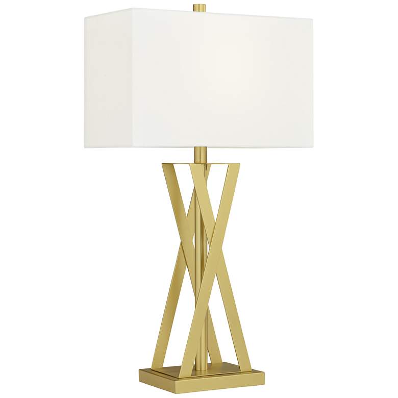 Image 2 360 Lighting Rafael 29 1/2" Open Base Gold Finish Modern Table Lamp