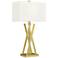 360 Lighting Rafael 29 1/2" Open Base Gold Finish Modern Table Lamp