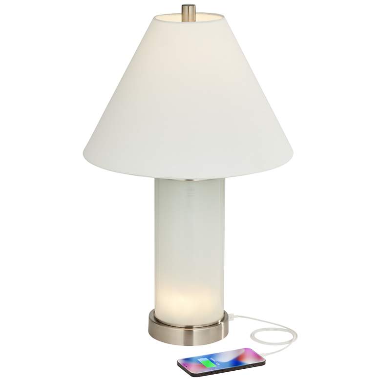 Image 4 360 Lighting Randi 24 inch High Night Light USB Table Lamps Set of 2 more views