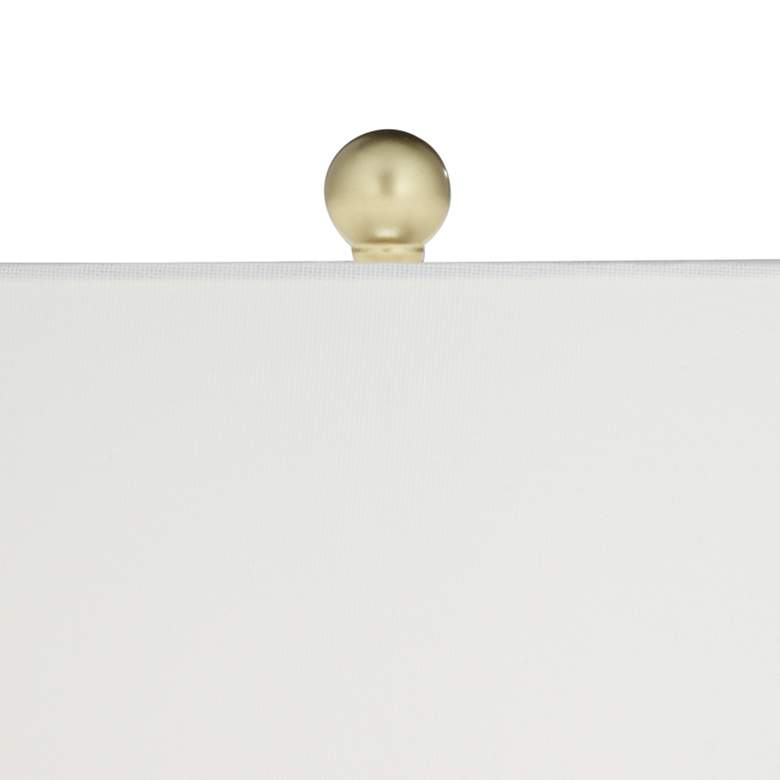 Image 4 360 Lighting Rashid 26 1/2 inch Gold Ceramic Modern Table Lamps Set of 2 more views