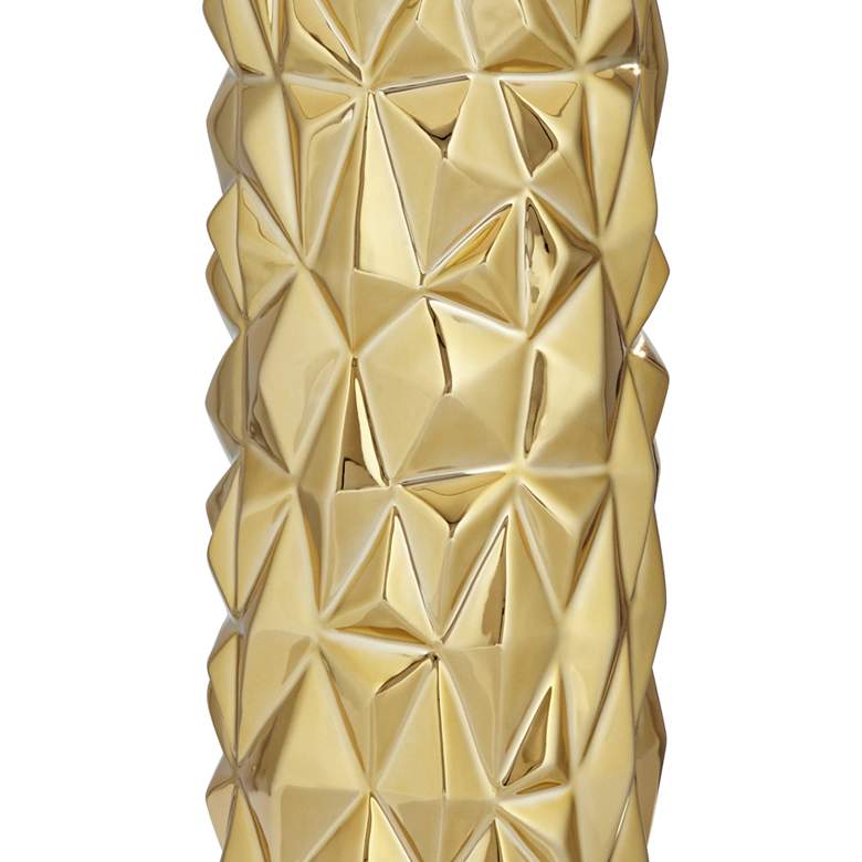 Image 7 360 Lighting Rashid 26 1/2" Gold Ceramic Modern Table Lamps Set of 2 more views